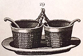 Illustration from Wedgwood 1790 catalogue of creamware shapes. Mankowitz : plate 6.