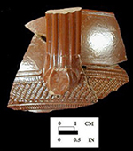 Body sherd with handle, Angelica Knolls, 18CV60/1.068.