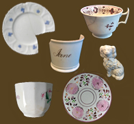 Various bone china vessels from MAC Lab collections. Click on image to see all thumbnail images of this ware.