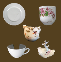 Miscellaneous European hard paste vessels from MAC Lab collecitons. Click on image to see all thumbnail images for this type.
