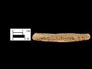 Keyser cross-section of body sherd showing paste, from Biggs Ford site 18FR14/152.