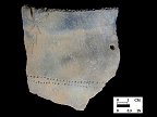 Keyser rim sherd with node and incised decorations from Hughes site 18MO1, Feature 7.