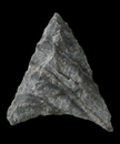 Thumbnail of a Levanna point from the MAC Lab collections.