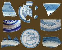 Different thumbnail examples of Canton Porcelain.