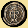 Image of a merchant-type bottle seal, click image to go to that Small Finds category.