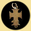 Silver cross - example of one religious artifact.