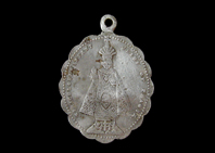 Thumbnail image of a religious medal.
