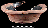 Mended utilitarian basen from 18CH308/Vessel1.