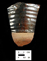Body to base sherd (exterior), Angelica Knolls, 18CV60.