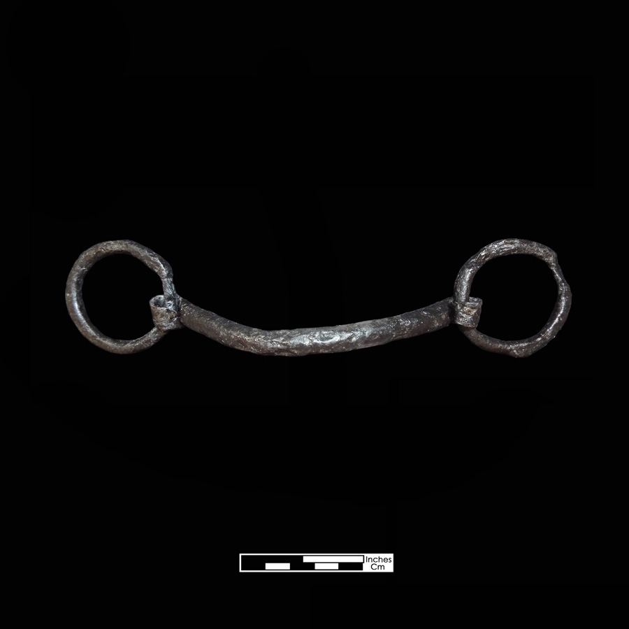 Image of bridle bit, bridoon.