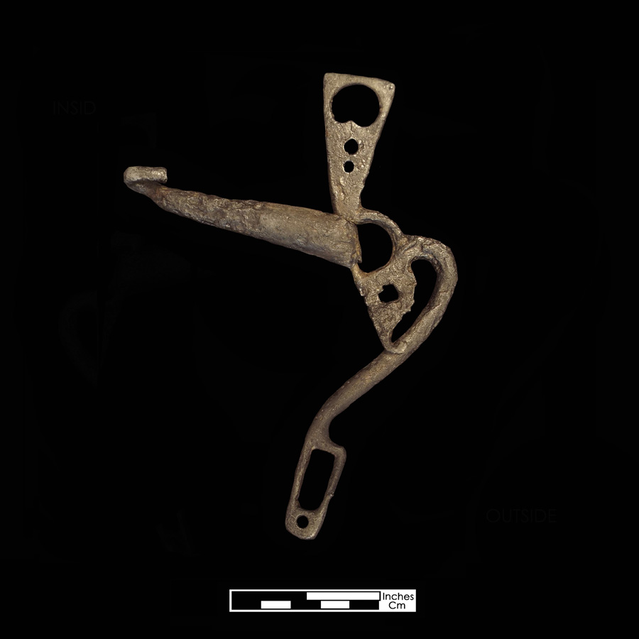 Image of iron curb bit.