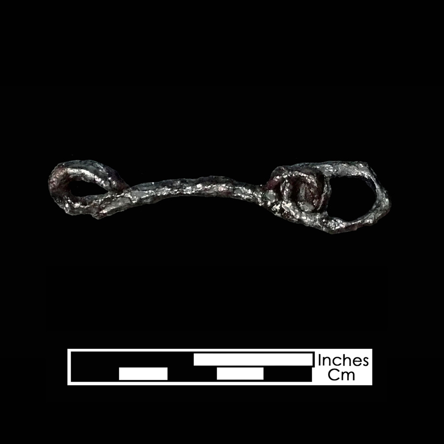 Image of iron curb bit.