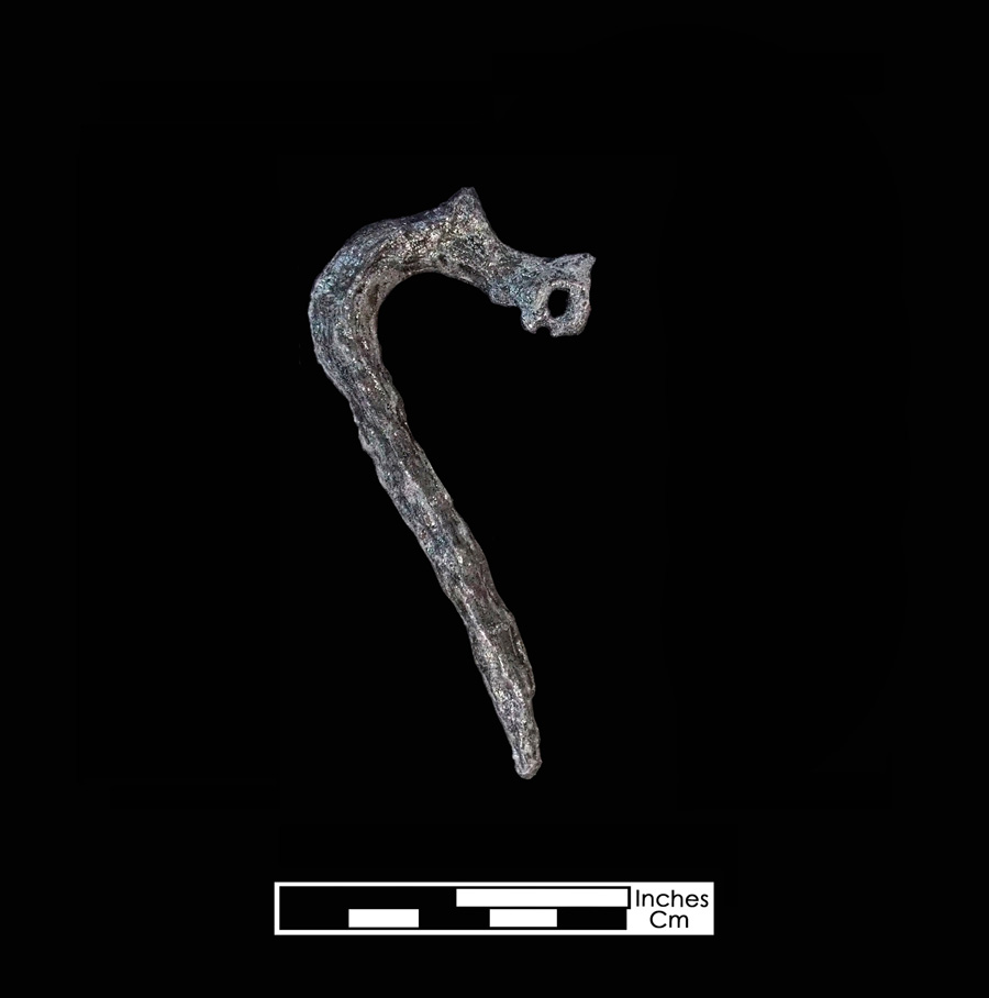 Image of iron curb bit.