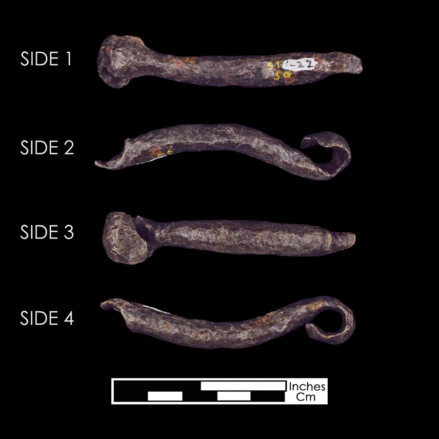 Image of iron bit mouthpiece.