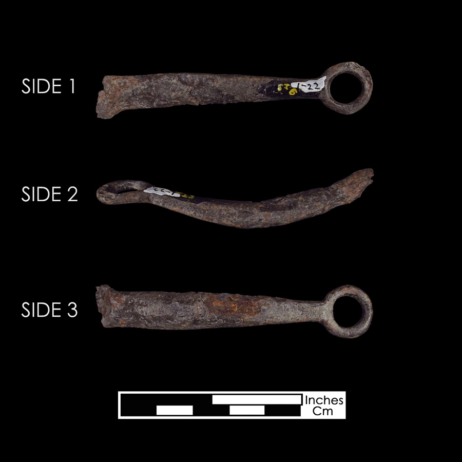 Image of iron bit mouthpiece.