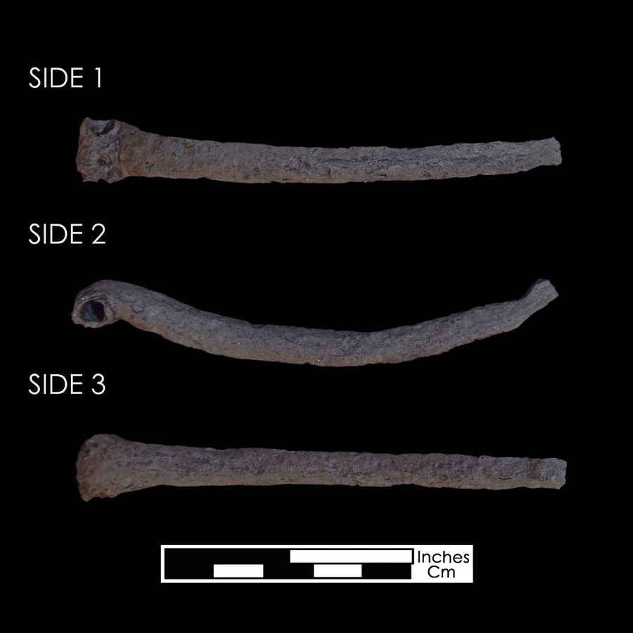 Image of iron bridle bit.