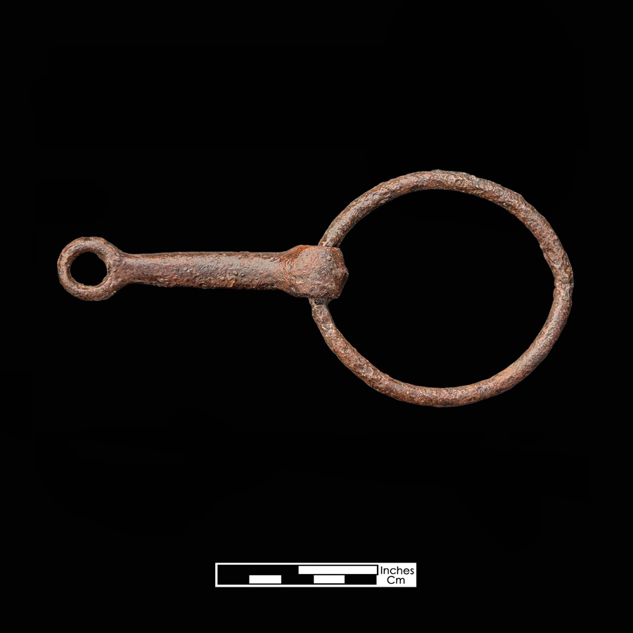 Image of snaffle bit.