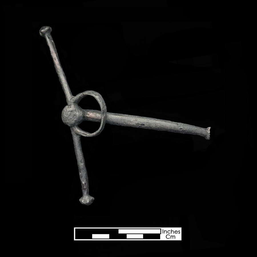 Image of snaffle bit.