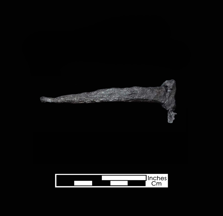 Image of iron bit mouthpiece.