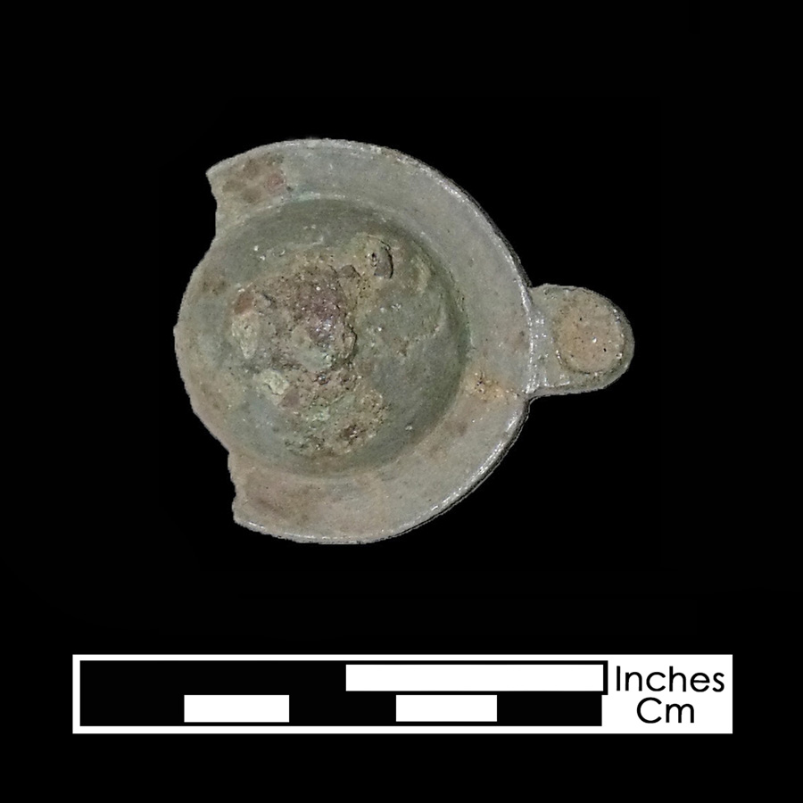 Image of copper alloy curb bit boss, Dome with Nipple.