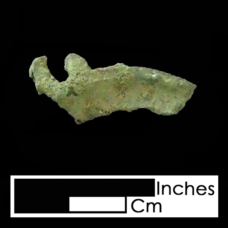 Image of copper alloy curb bit boss, Dome with Nipple.