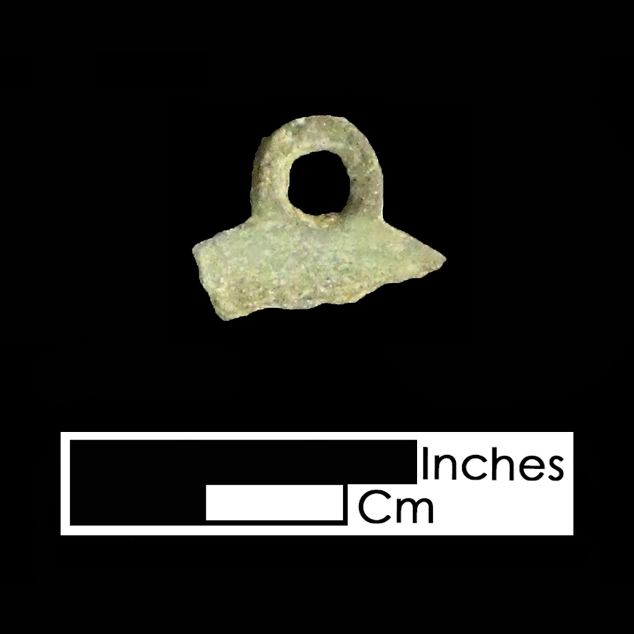 Image of copper alloy curb bit boss, Dome with Nipple.