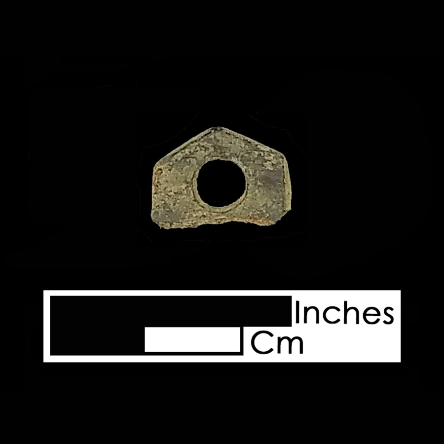 Image of copper alloy curb bit boss.