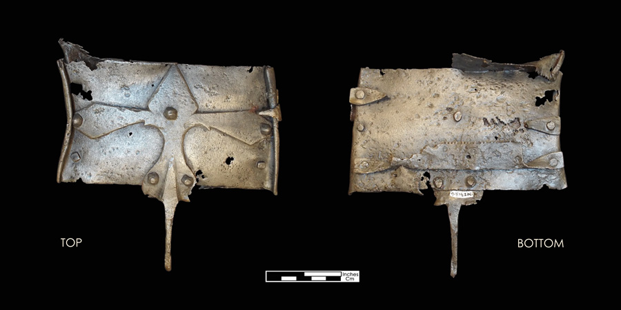 Image of iron curry comb.