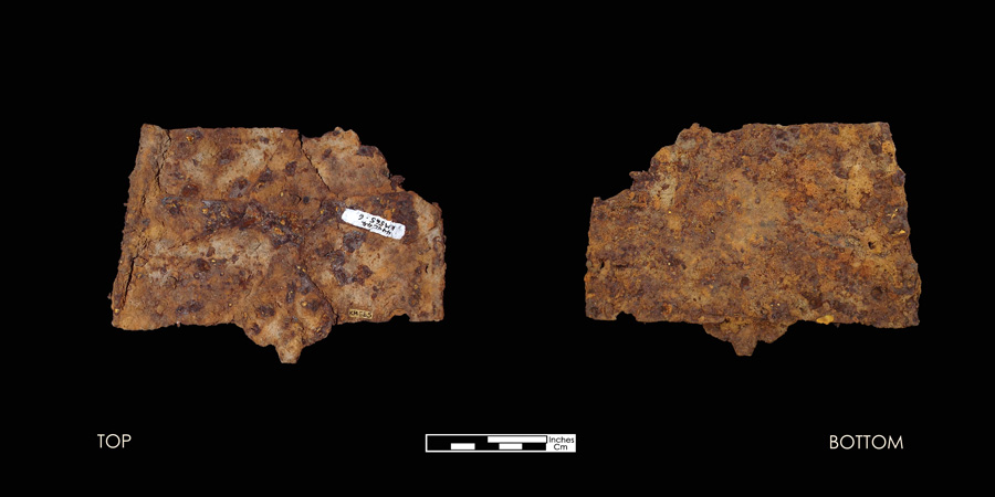 Image of iron curry comb.