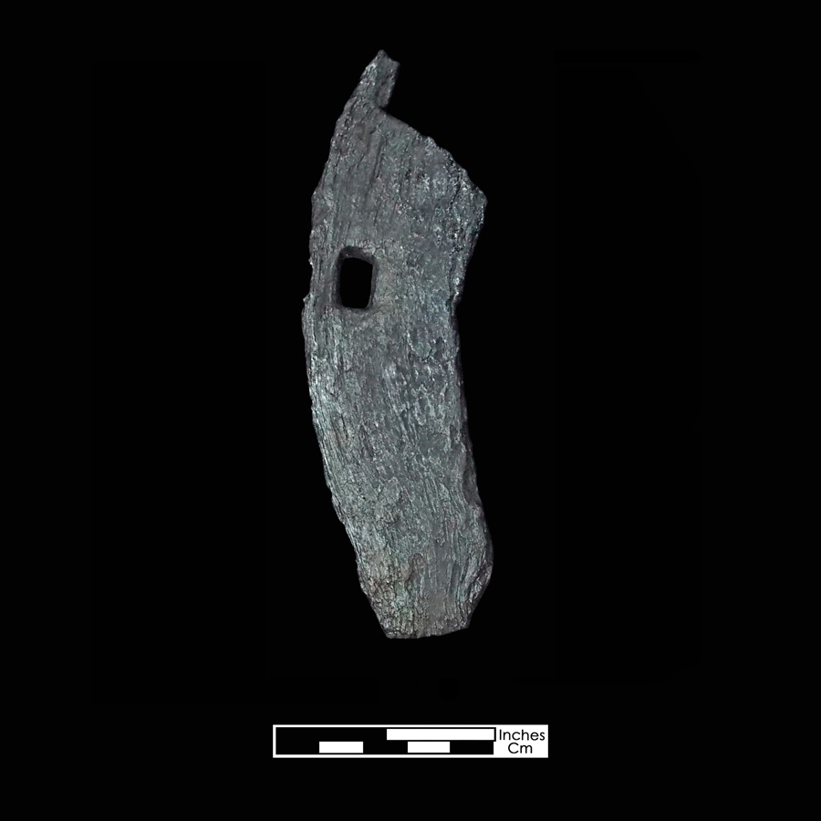 Image of iron horseshoe.