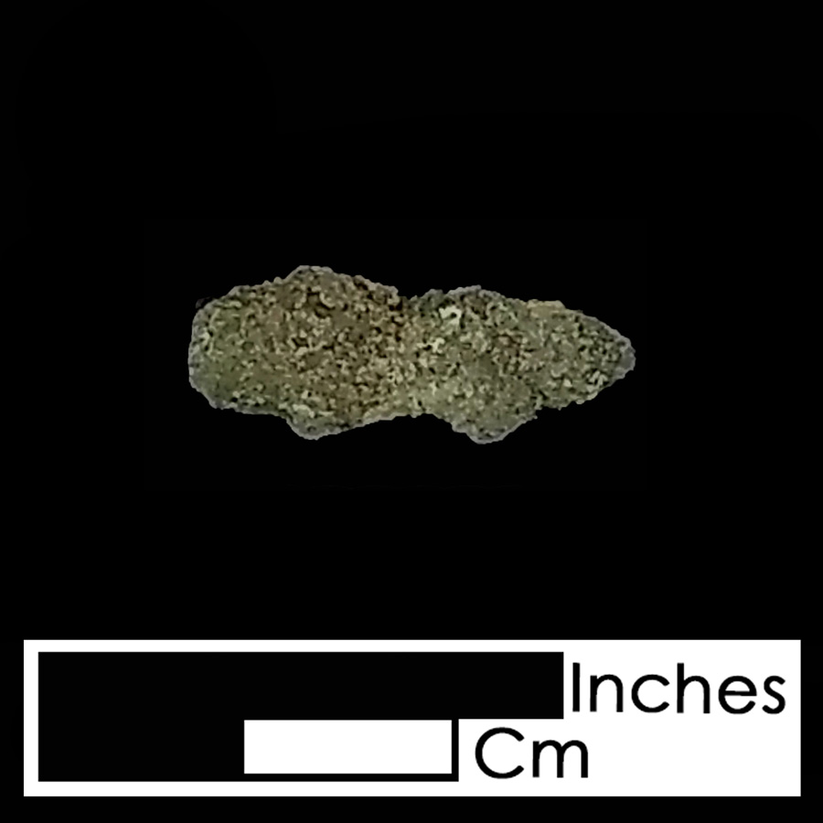 Image of copper alloy leather ornament, Stylized Arrow.