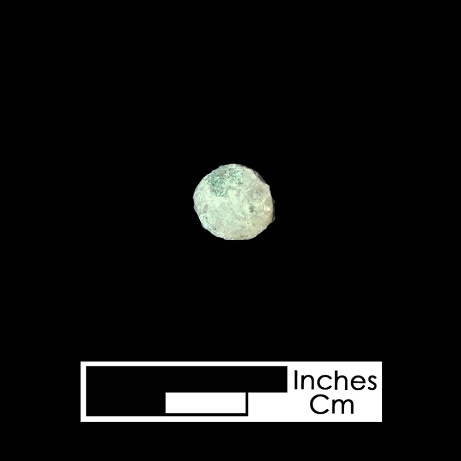 Image of copper alloy leather ornament.