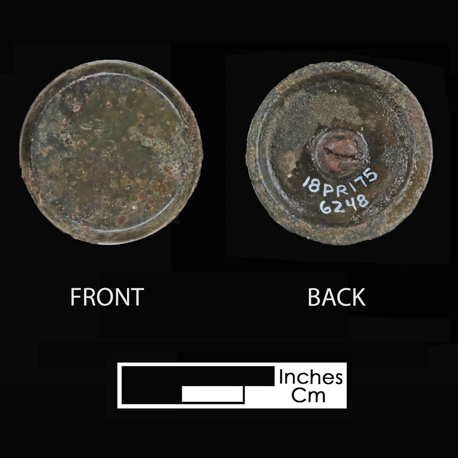Image of copper alloy saddle part , Plain Flat Front.