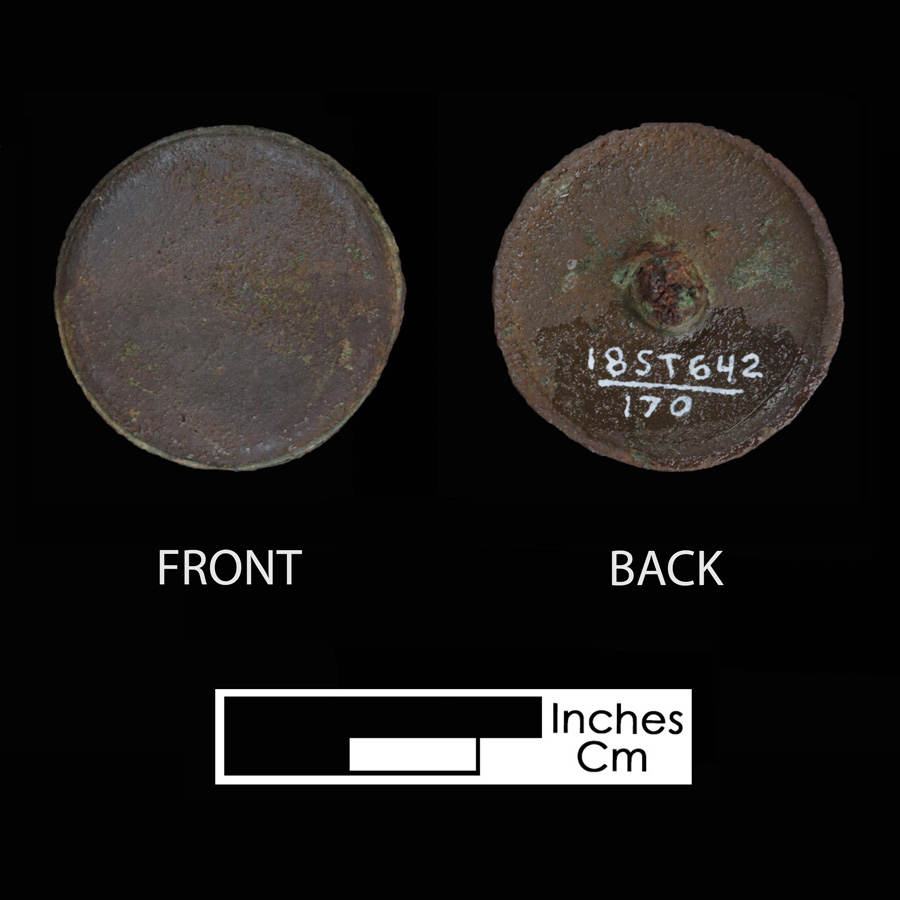 Image of copper alloy saddle part , Plain Flat Front.