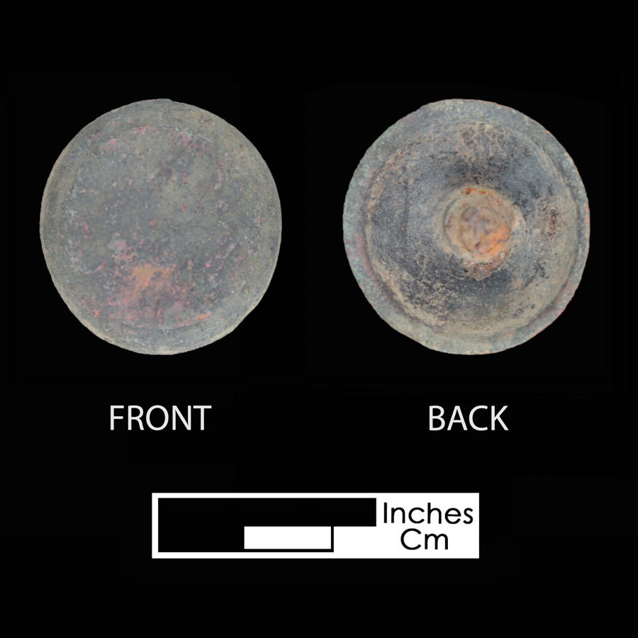 Image of copper alloy saddle part , Plain Flat Front.