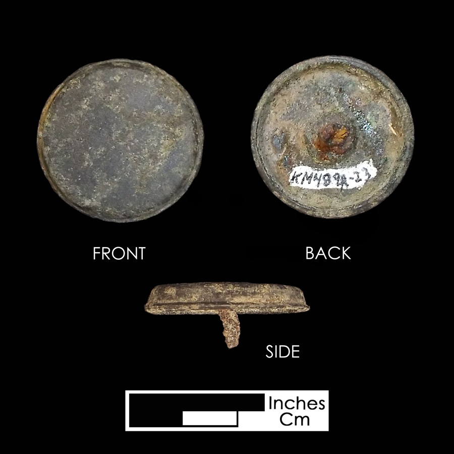 Image of copper alloy saddle part , Plain Flat Front.