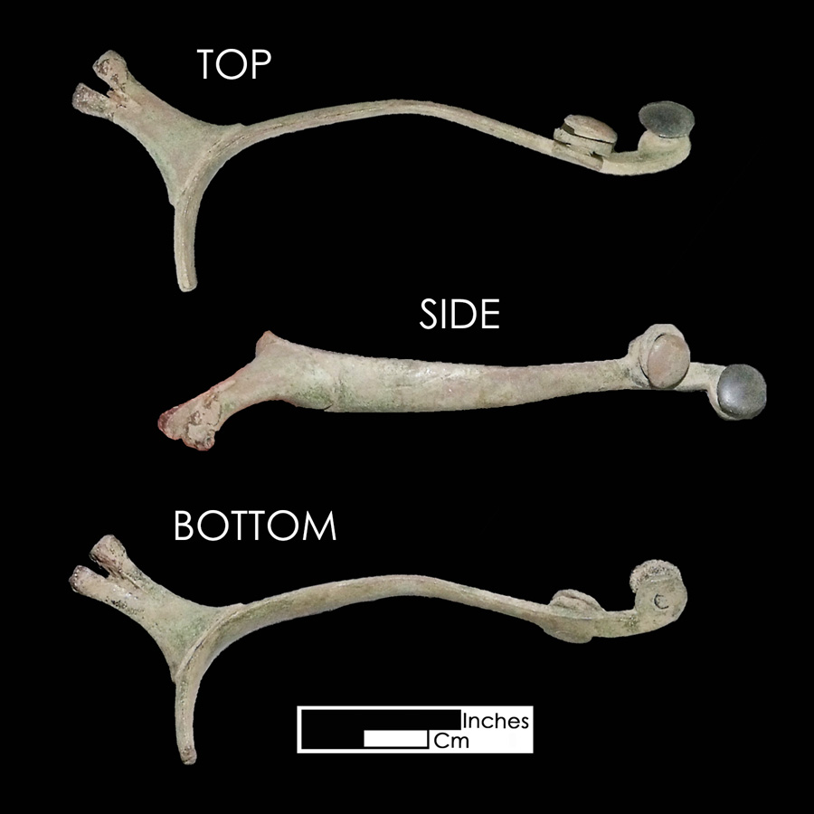 Image of copper alloy spur.