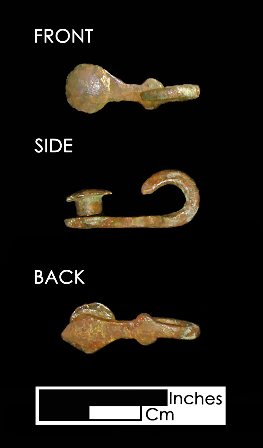 Image of copper alloy spur.