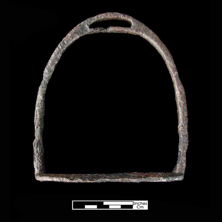 Image of iron stirrup.