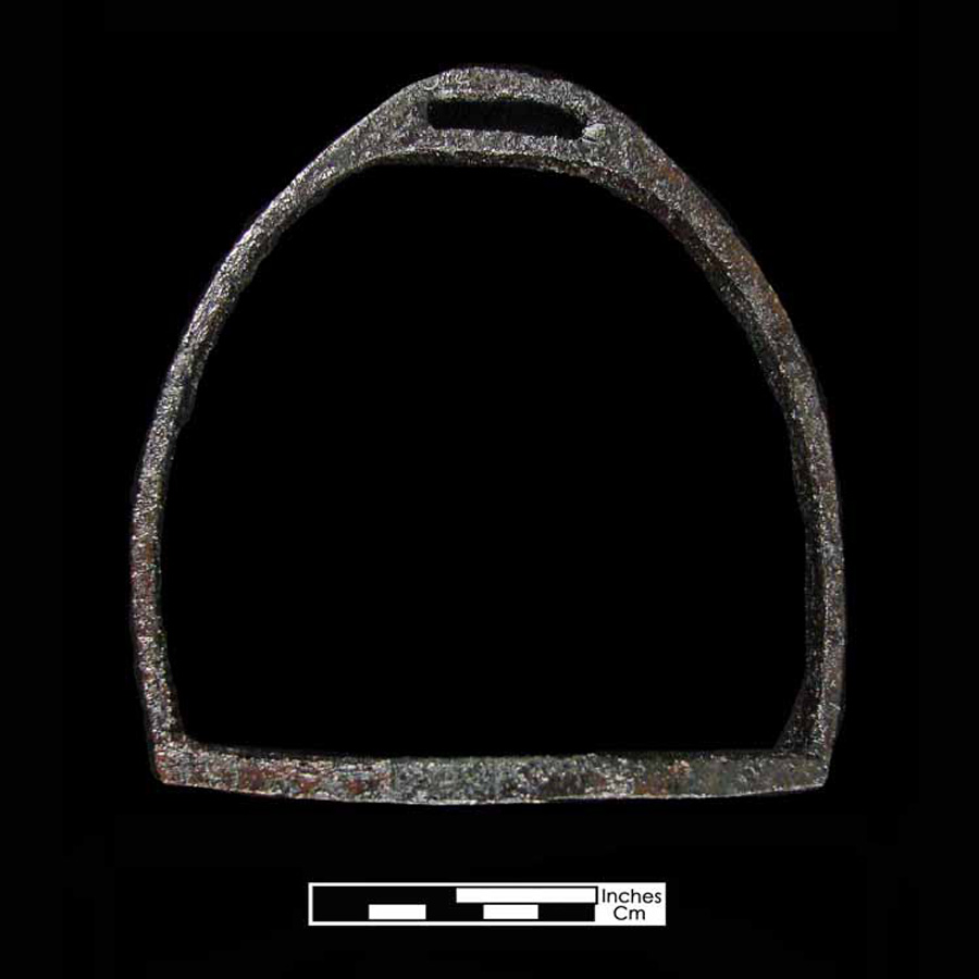 Image of iron stirrup.