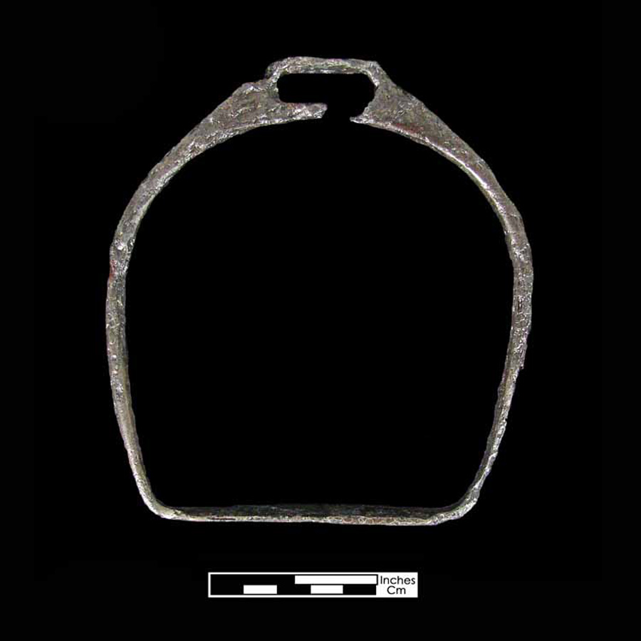 Image of iron stirrup.