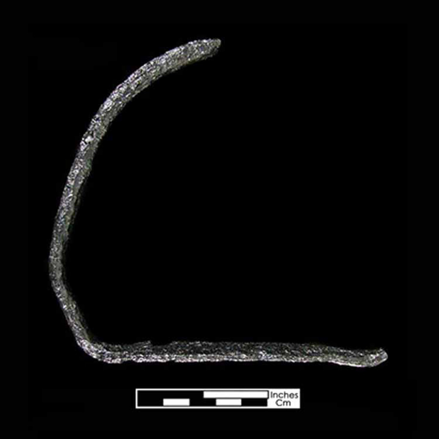 Image of iron stirrup.