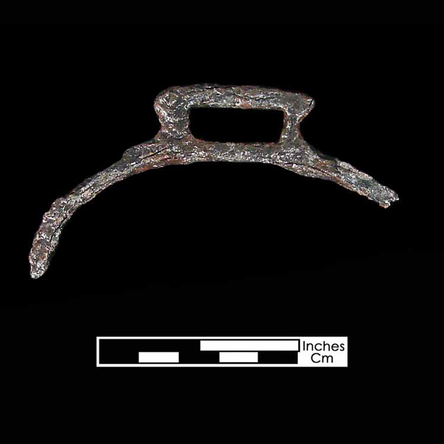 Image of iron stirrup.