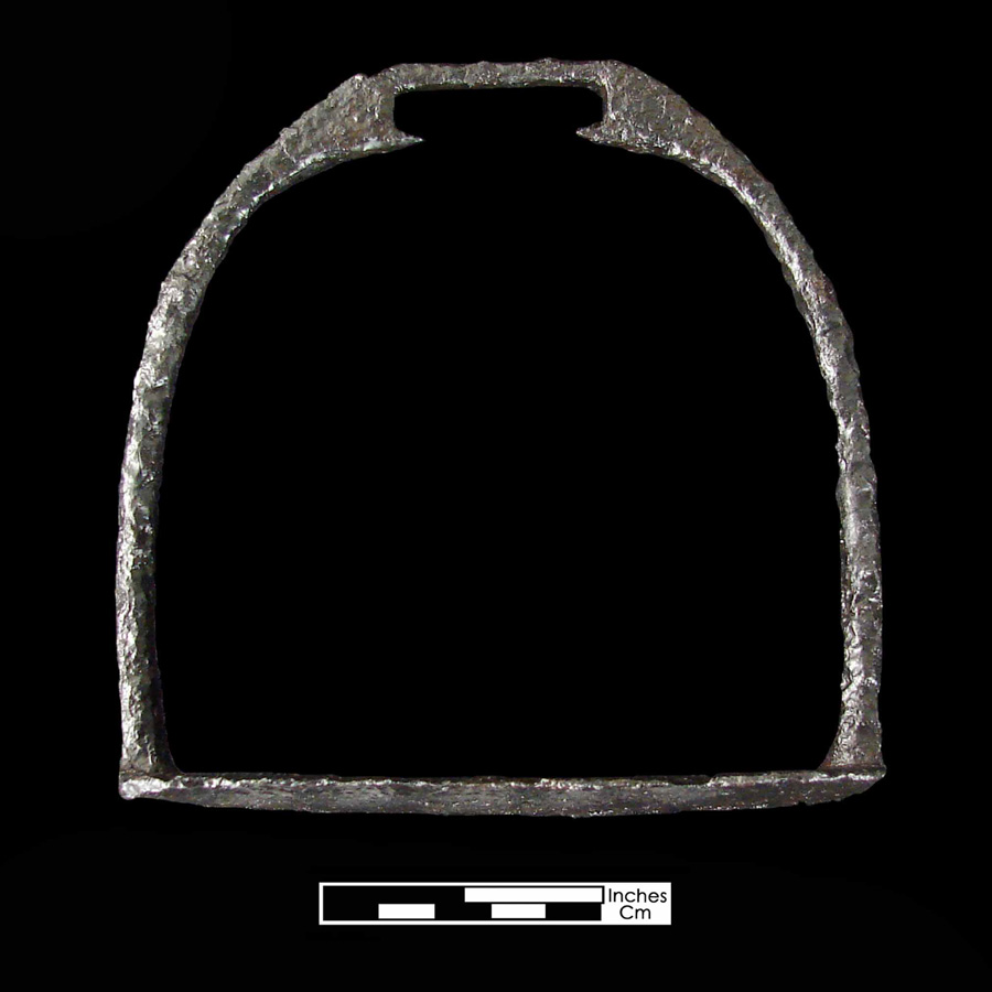 Image of iron stirrup.