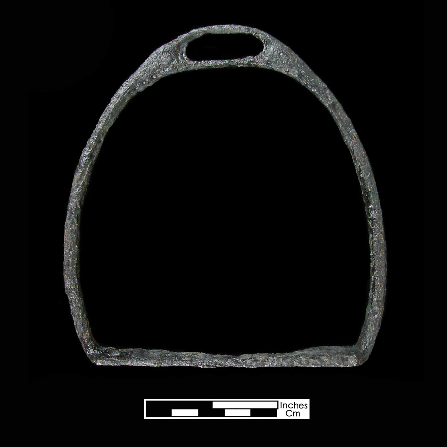 Image of iron stirrup.