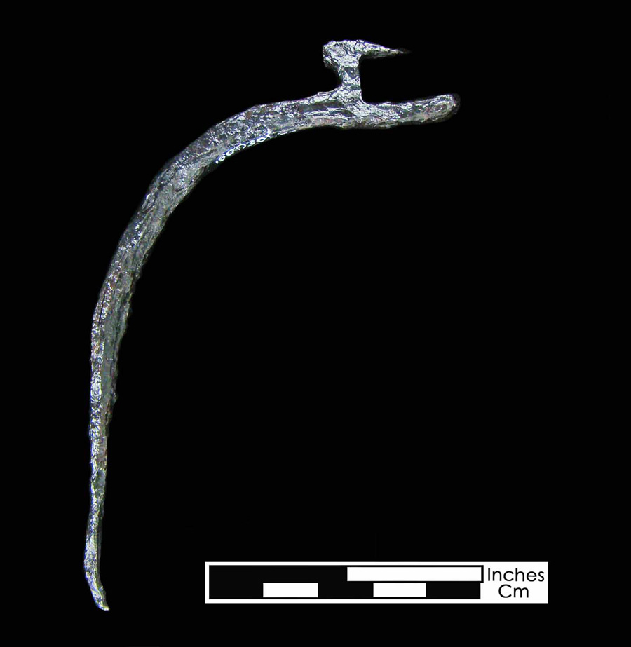 Image of iron stirrup.