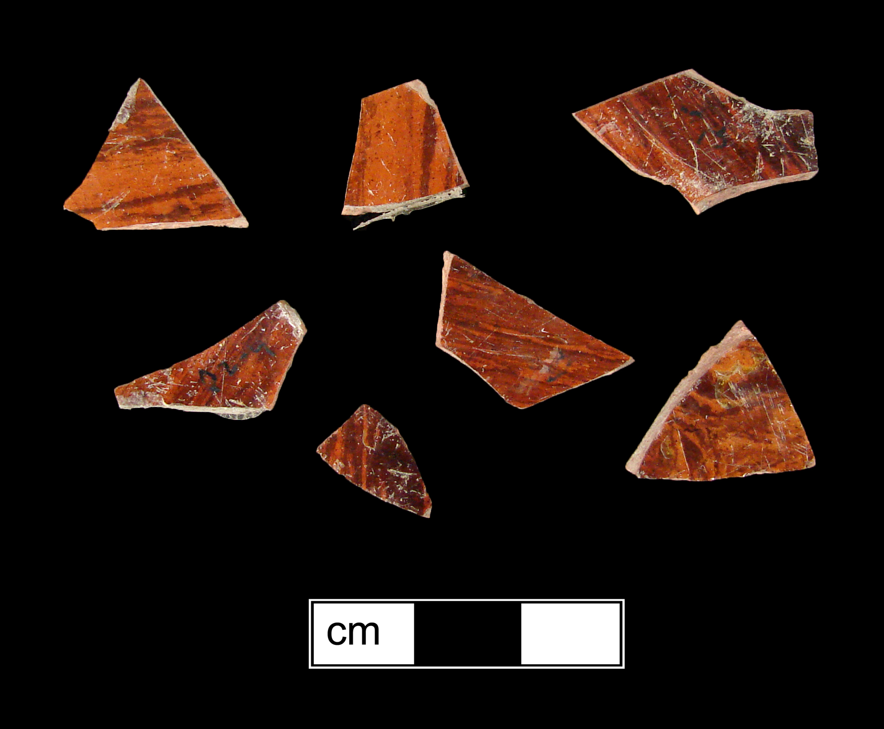 Image of agateware fragment.