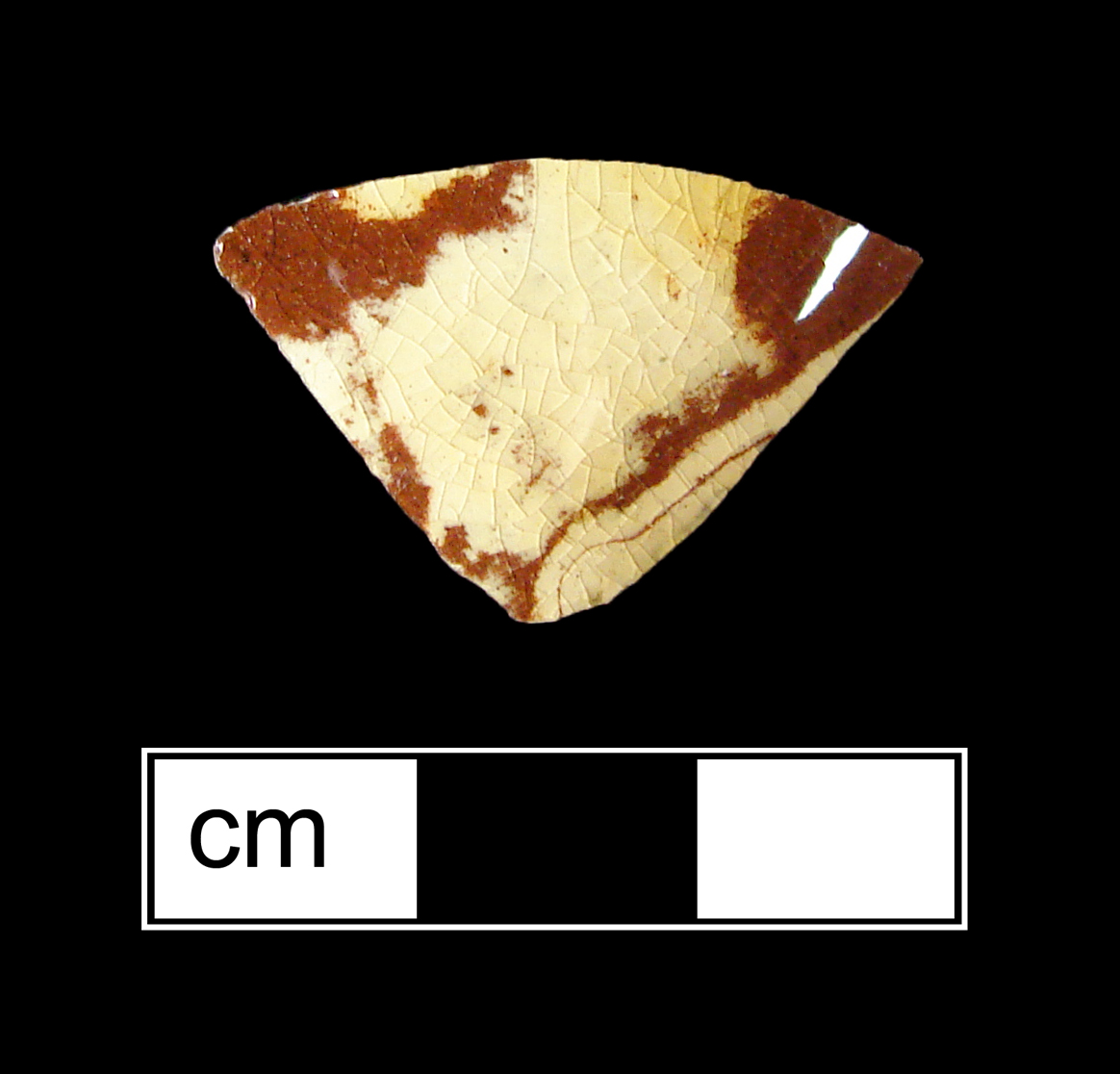 Image of agateware fragment.