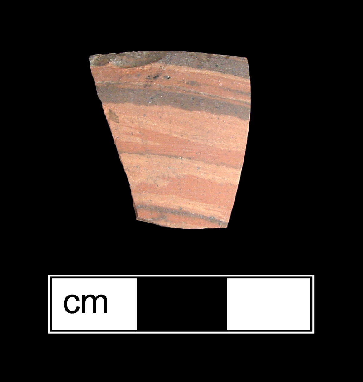 Image of agateware fragment.
