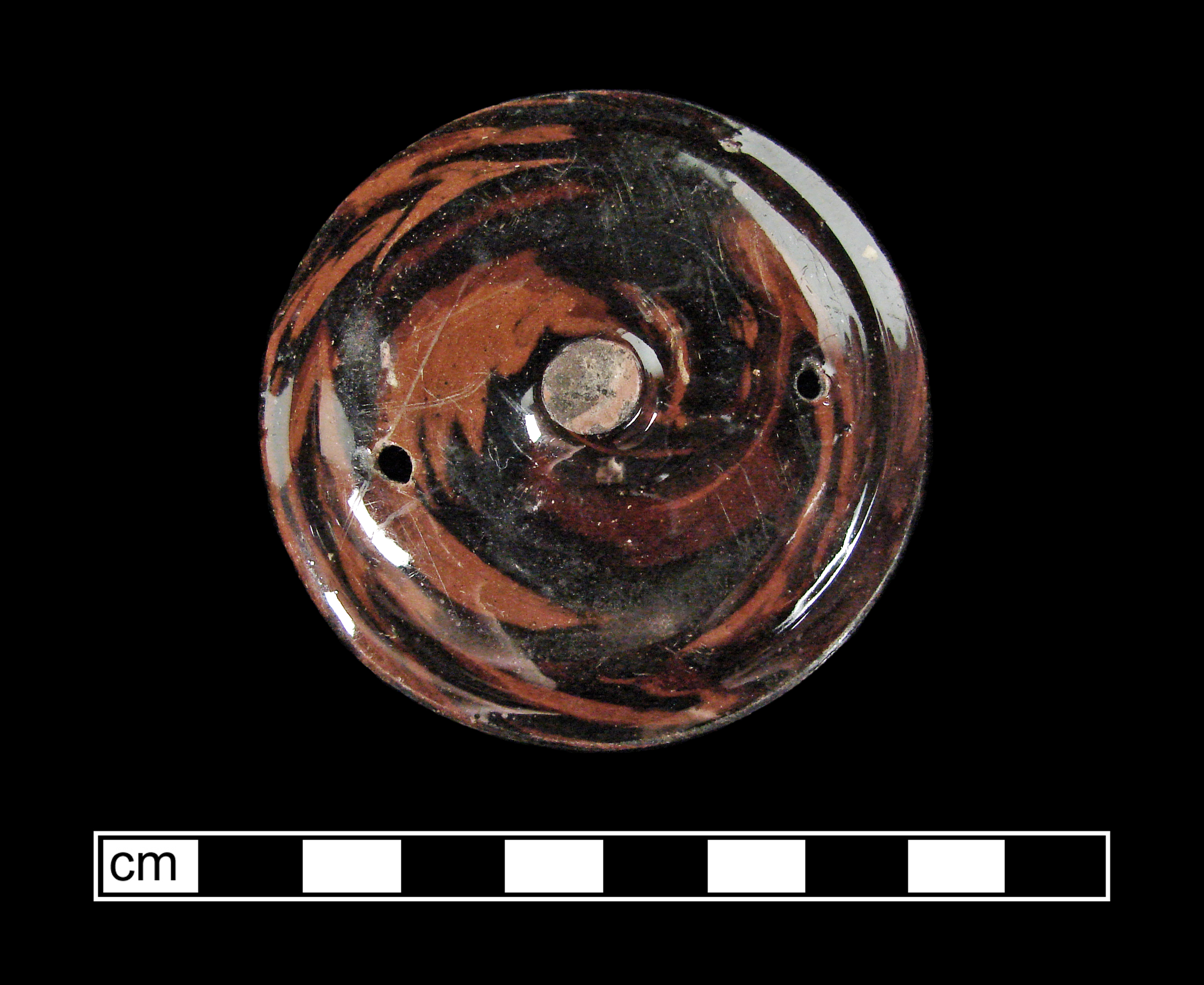 Image of agateware fragment.